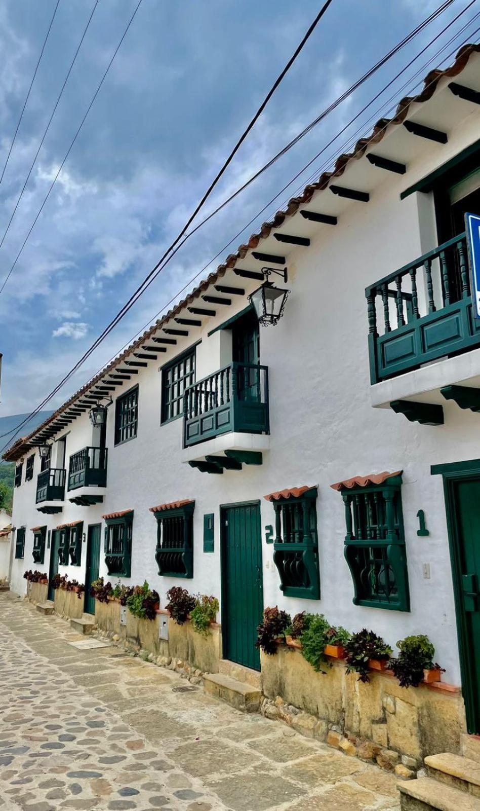 Hotel-Apartahotel Boutique Piedra & Luna Villa de Leyva Eksteriør bilde
